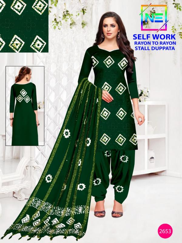 Nemi Wax Batik With Same Matching Designer Dress Material